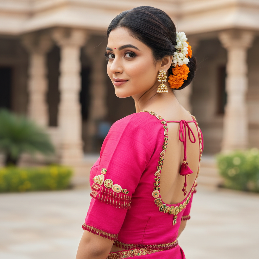 Premium Jewellery handwork Blouse 36 size Standard