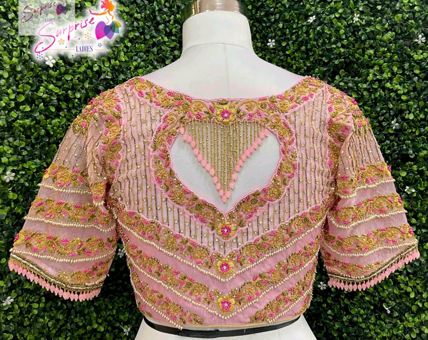 customize handwork Blouse