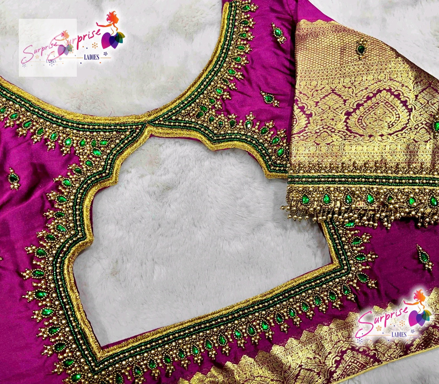 customize handwork Blouse