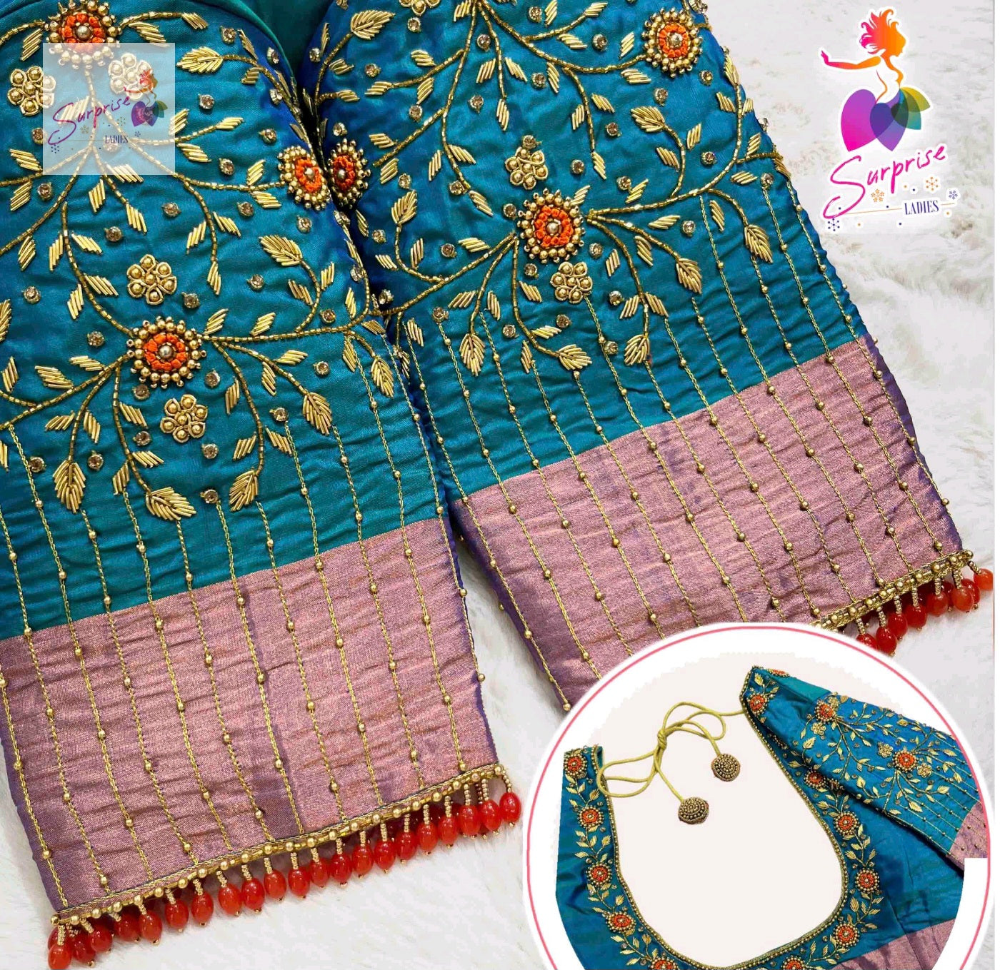 customize handwork Blouse