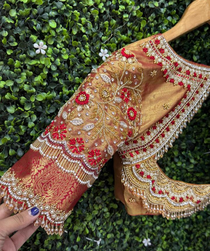 customize handwork Blouse