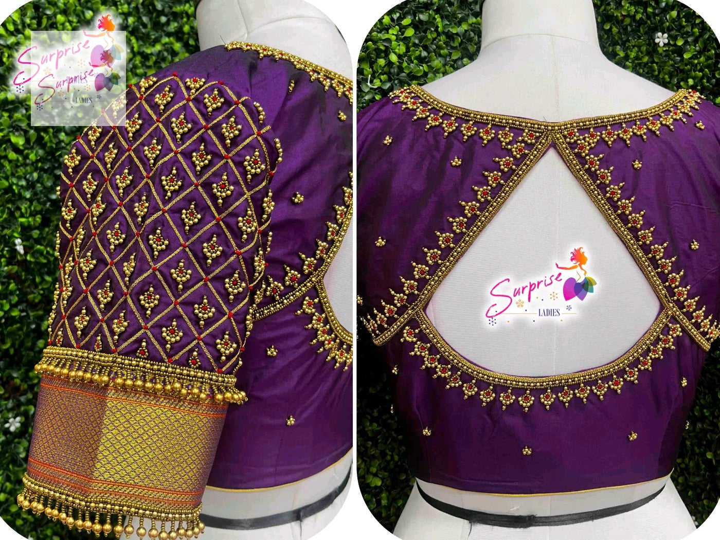customize handwork Blouse