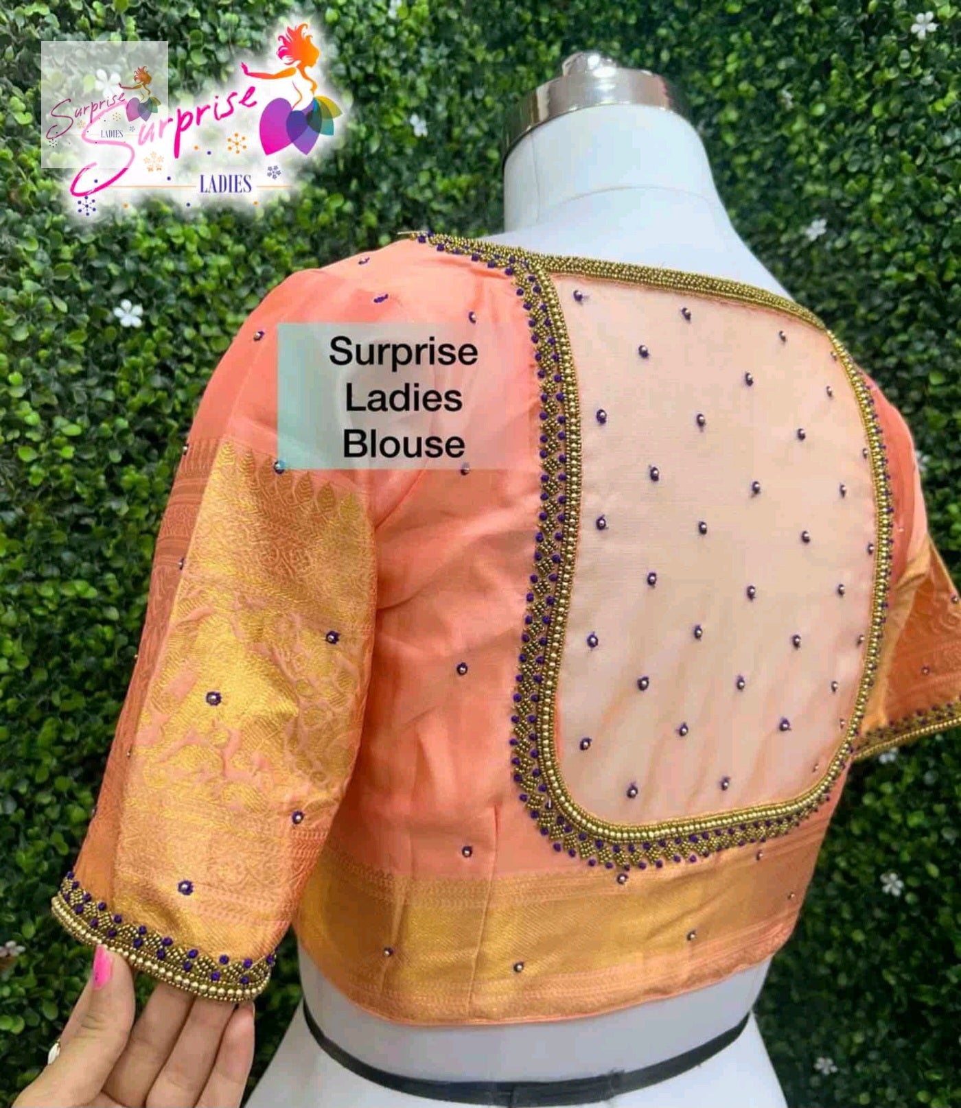 customize handwork Blouse