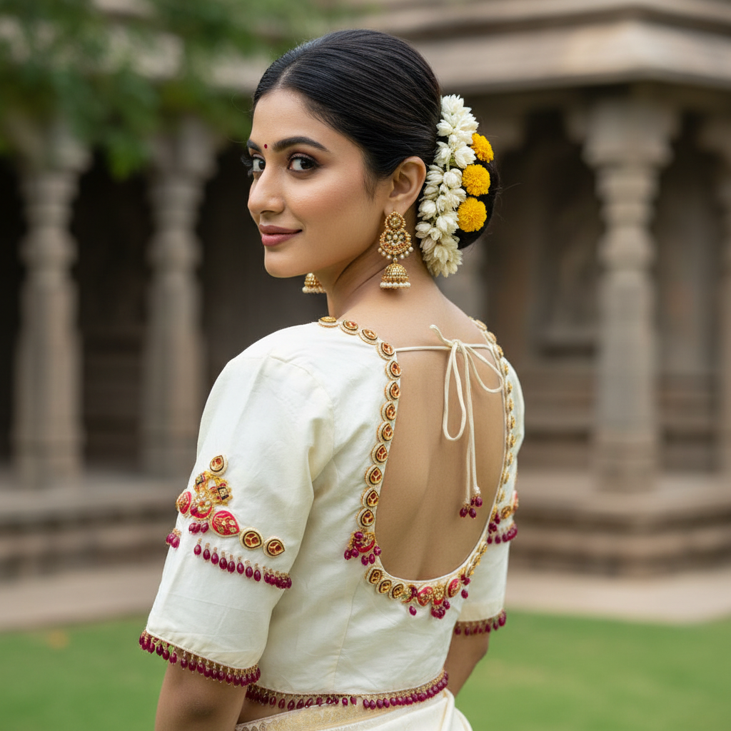 Premium Jewellery handwork Blouse 40 size Standard