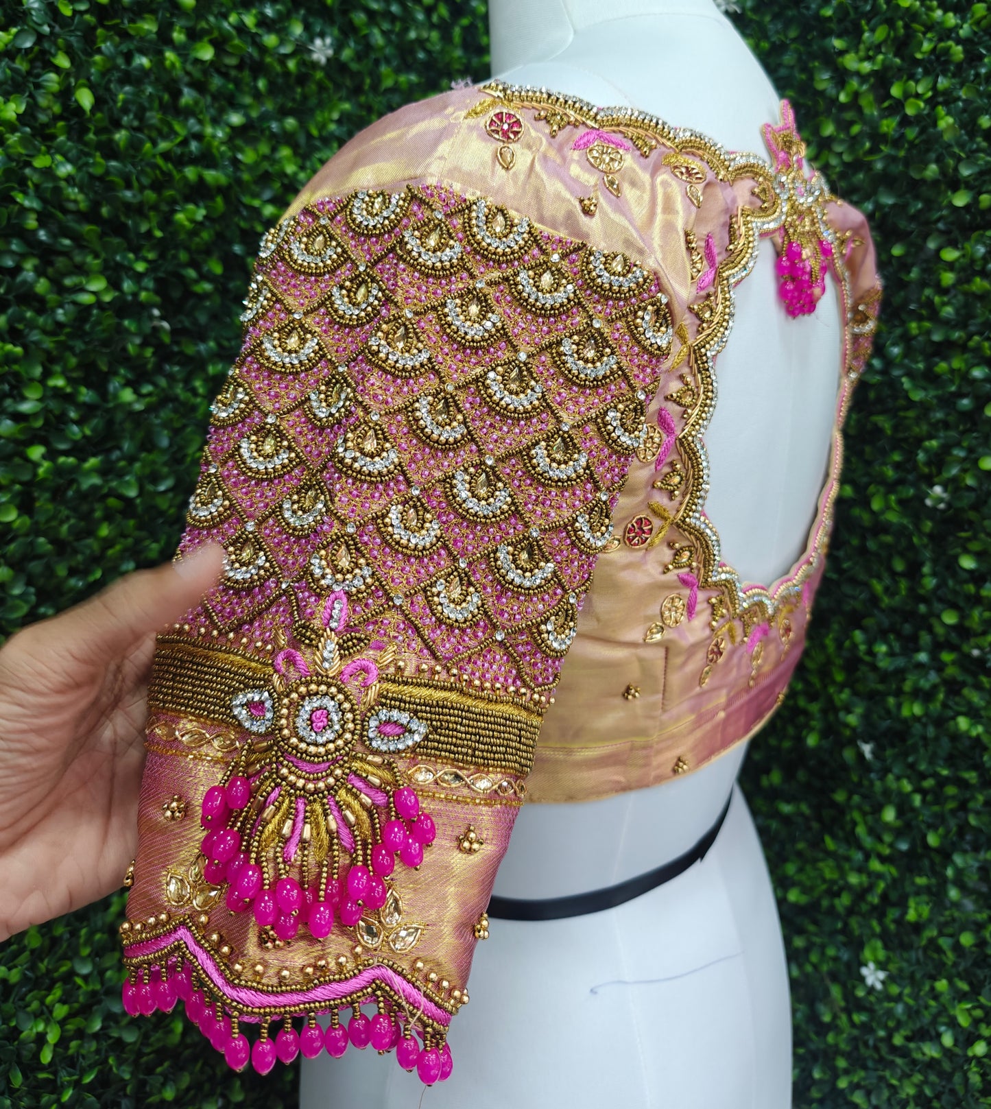 customize handwork Blouse