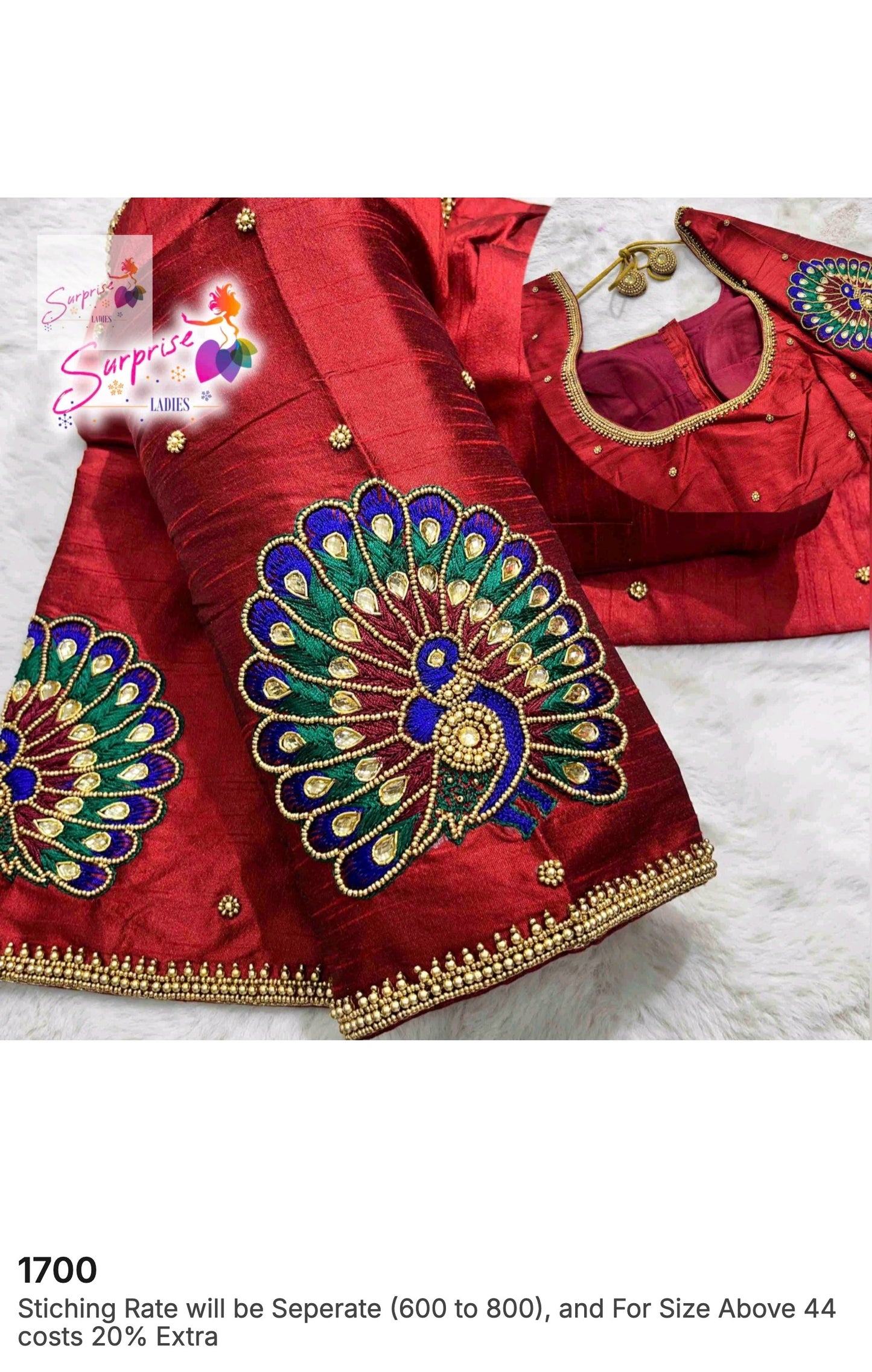 Customise handwork blouse