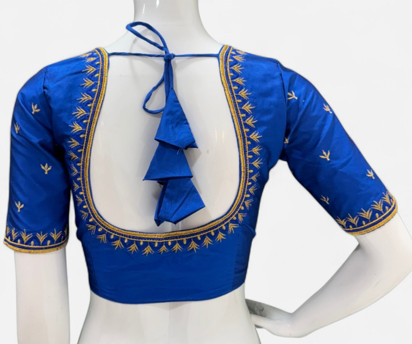 Madhubala Machine work designer Readymade blouse