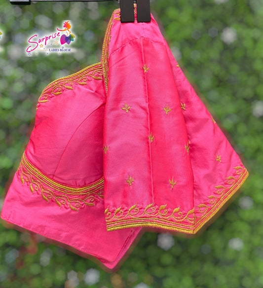 Madhubala Machine work designer Readymade blouse