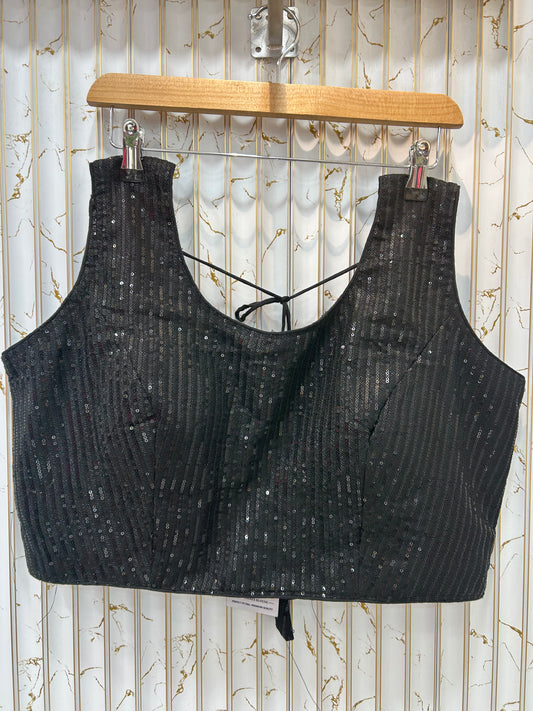 Fancy blouse black color
