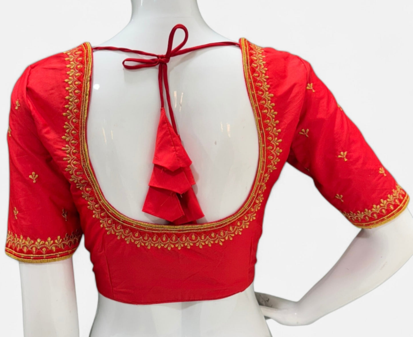 Madhubala Machine work designer Readymade blouse