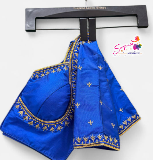 Madhubala Machine work designer Readymade blouse