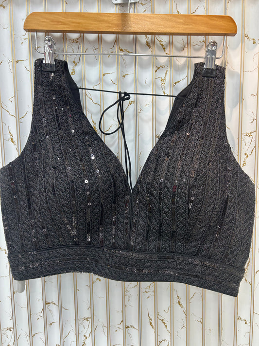 Fancy blouse black color