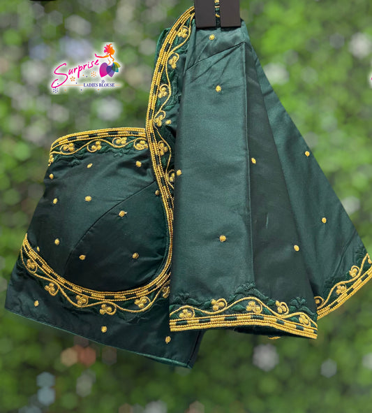 Madhubala Machine work designer Readymade blouse