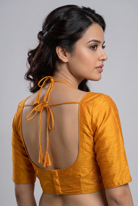 READY MADE MADUBALA BLOUSE (YELLOW)