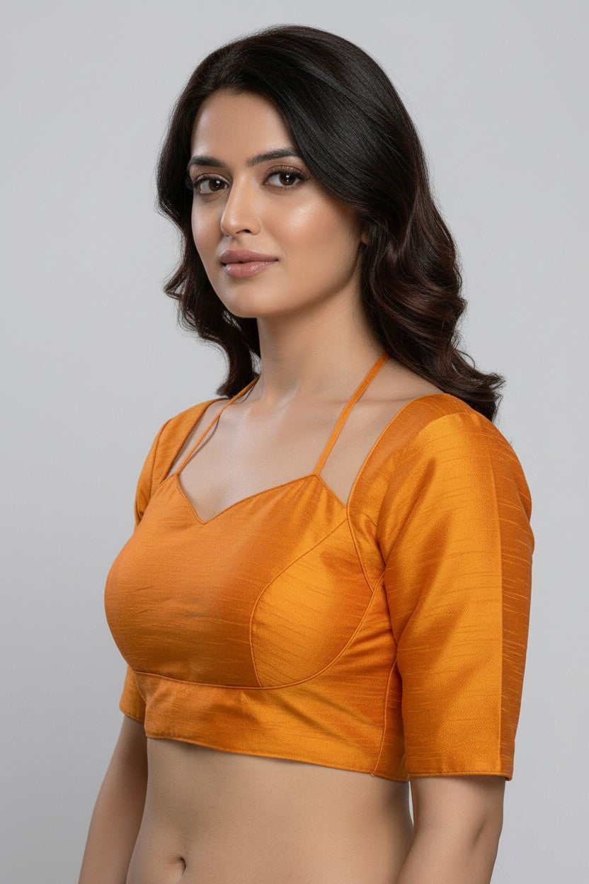 READY MADE MADUBALA BLOUSE (YELLOW)