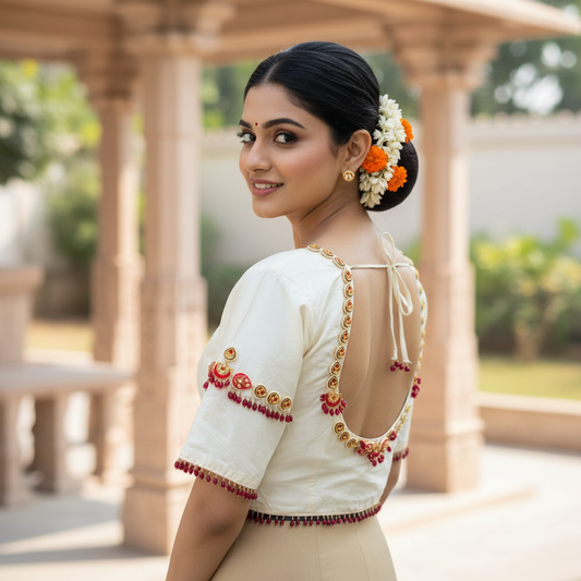 Premium Jewellery  handwork Blouse  40 size Standard