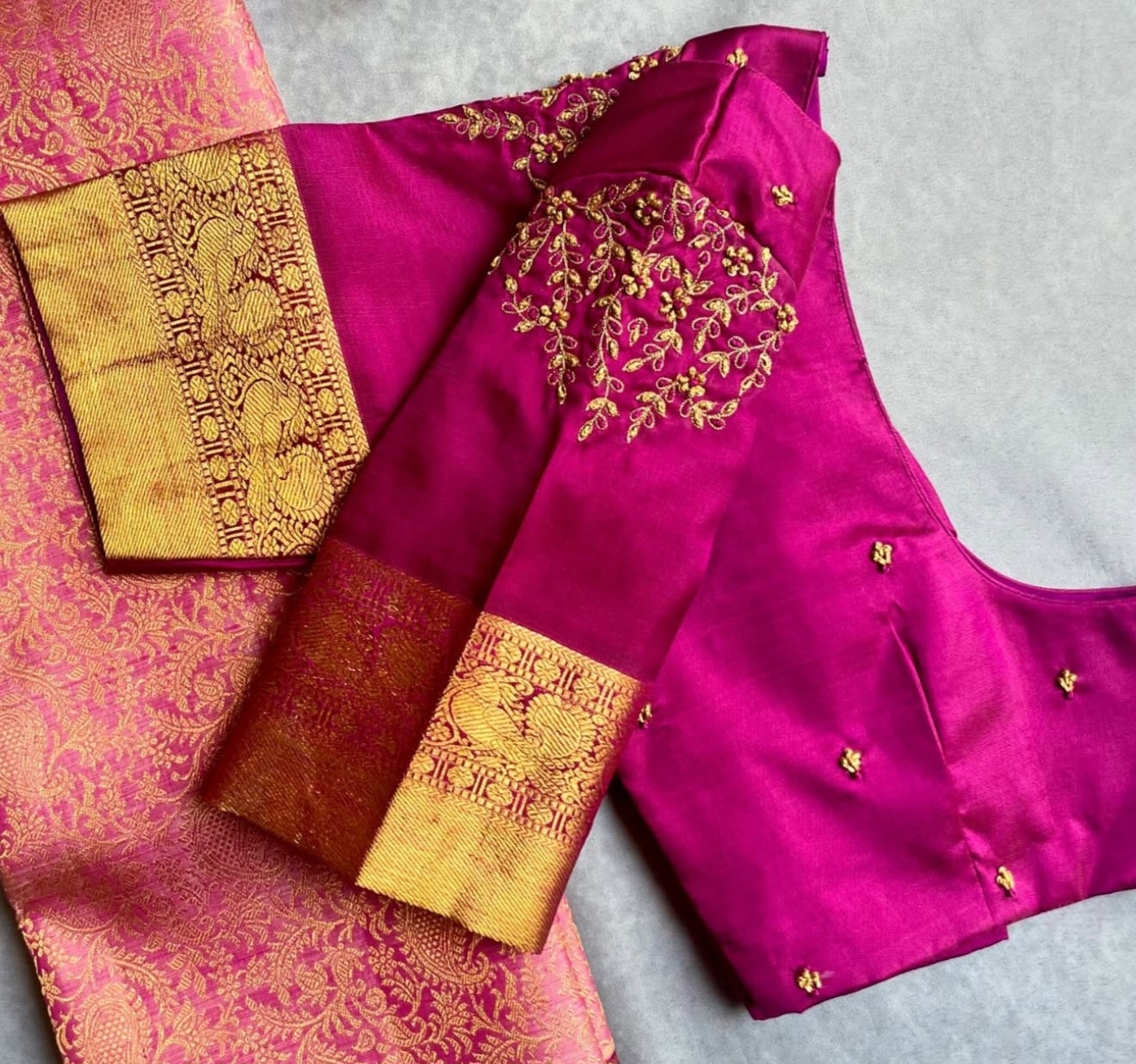 customize handwork Blouse