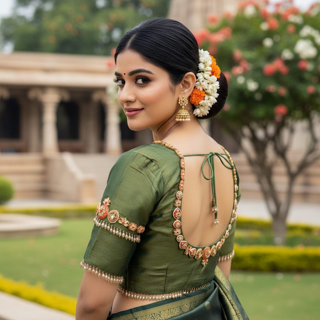 Premium Jewellery  handwork Blouse  36 size Standard