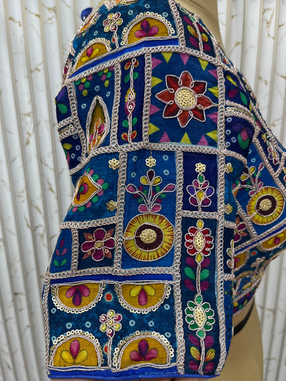 Position print blouse