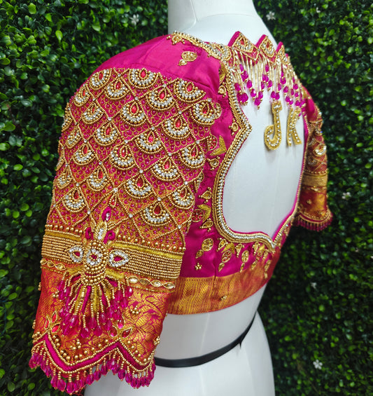 customize handwork Blouse