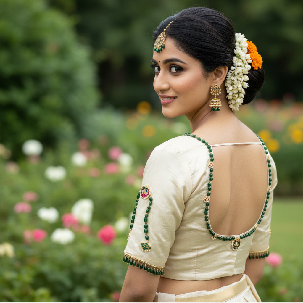Premium Jewellery  handwork Blouse  36 size Standard