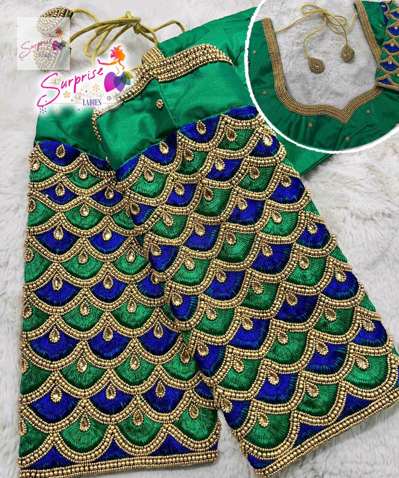 customize handwork Blouse