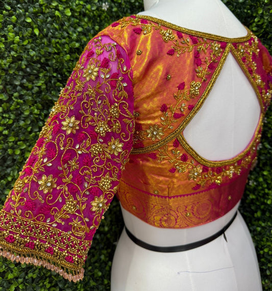 customize handwork Blouse