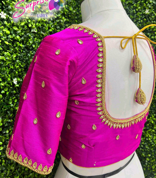 customize handwork Blouse