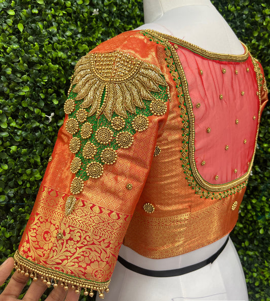 customize handwork Blouse