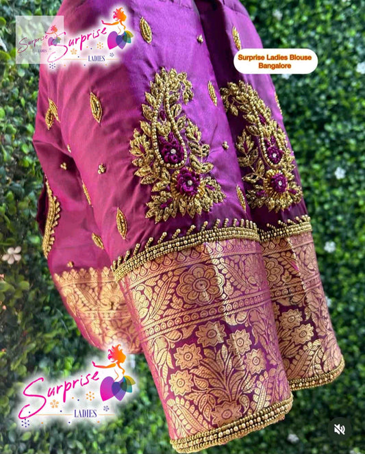 customize handwork Blouse