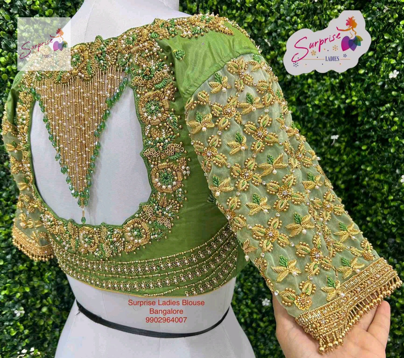 customize handwork Blouse