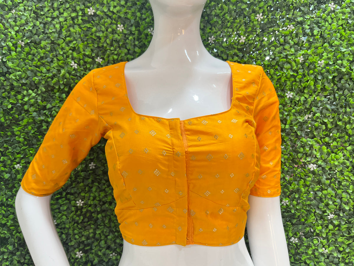 Regular blouse Yellow colour