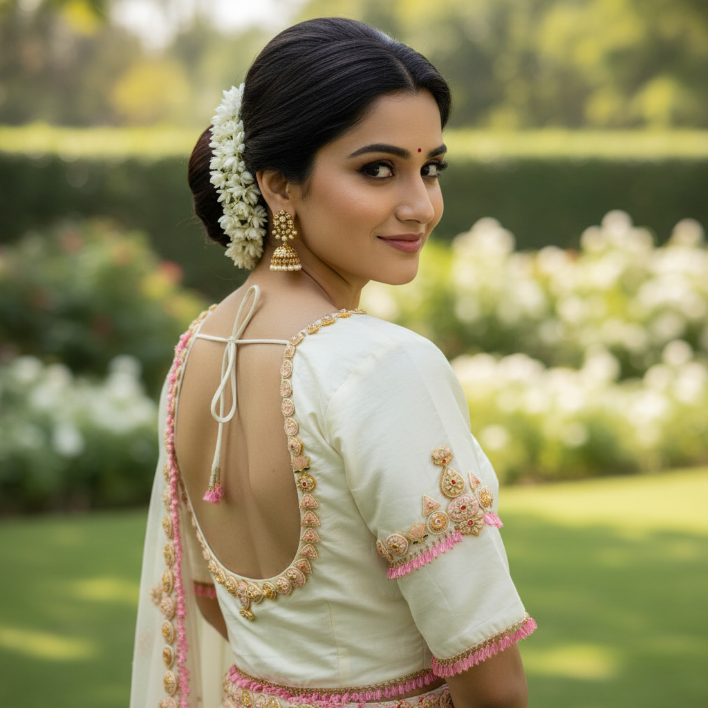 Premium Jewellery  handwork Blouse  40 size Standard