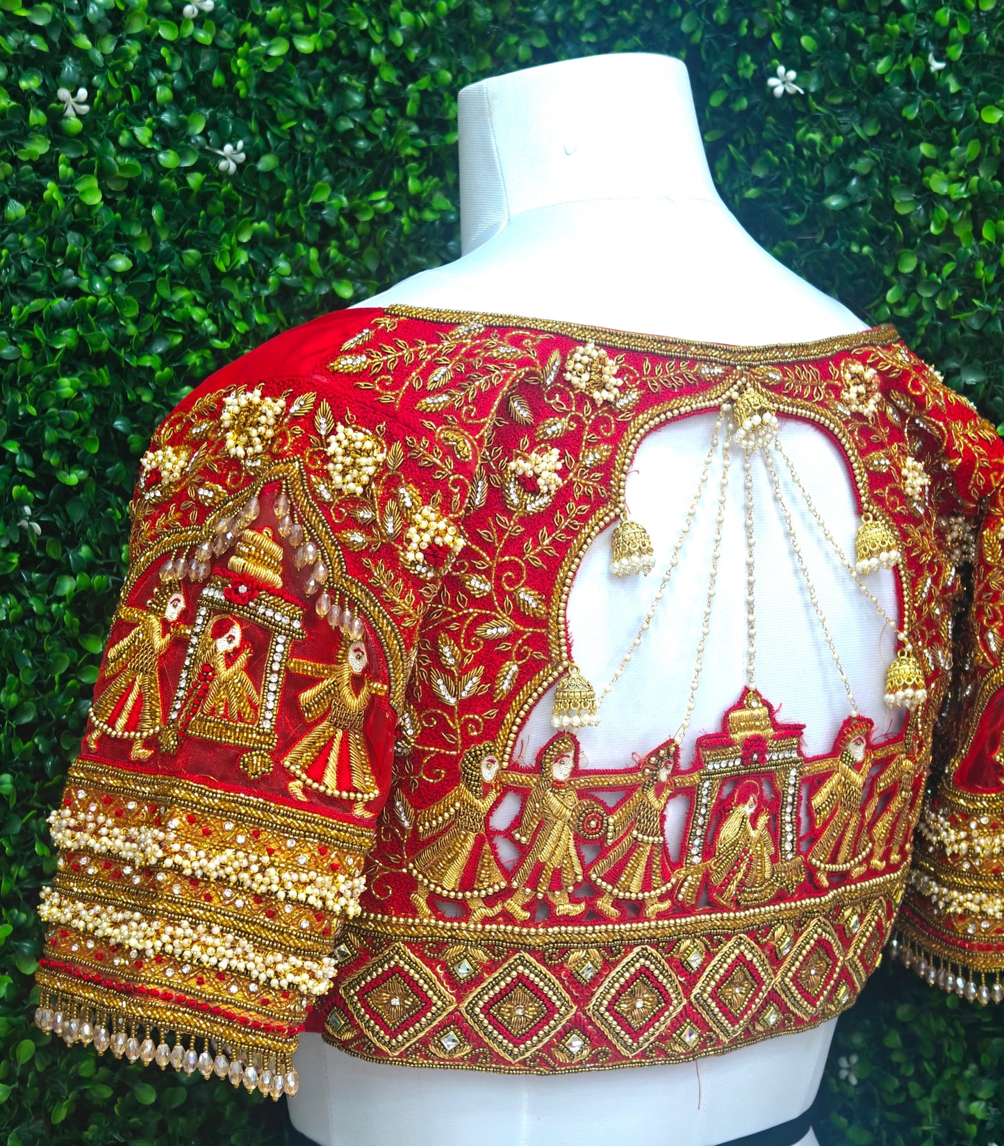 customize handwork Blouse
