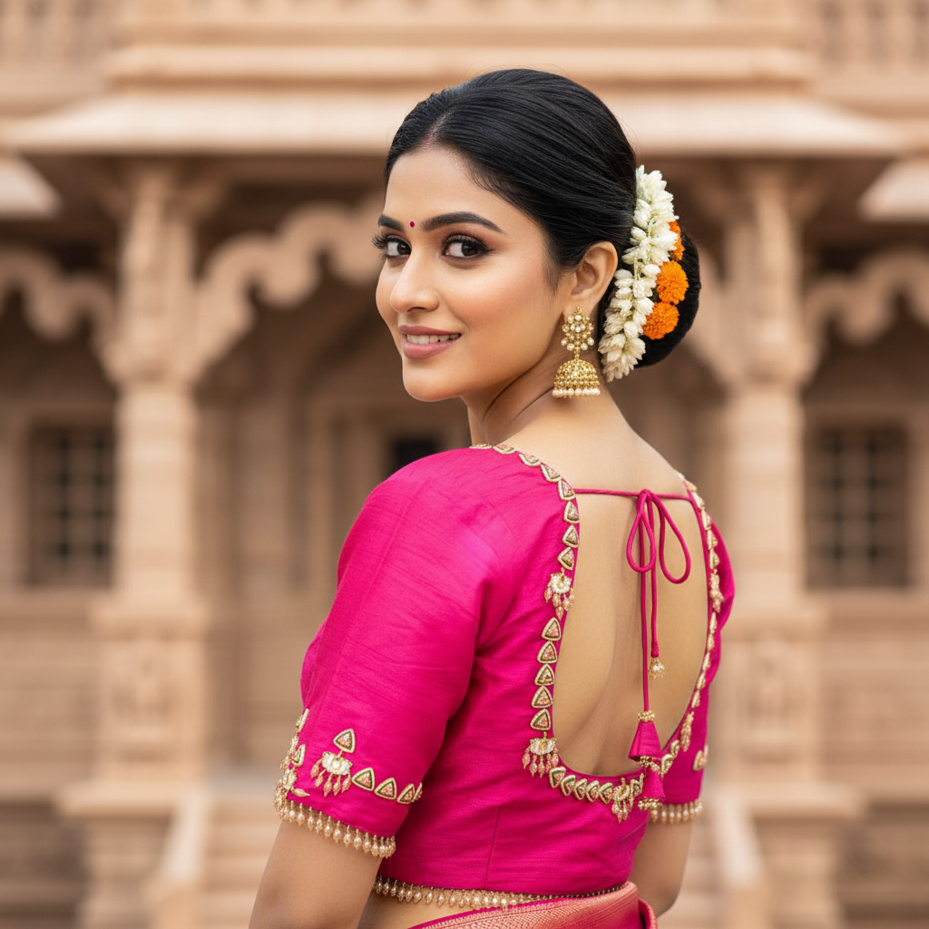 Premium Jewellery  handwork Blouse  40 size Standard