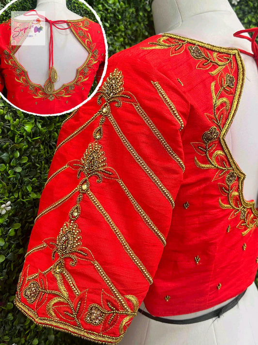 customize handwork Blouse