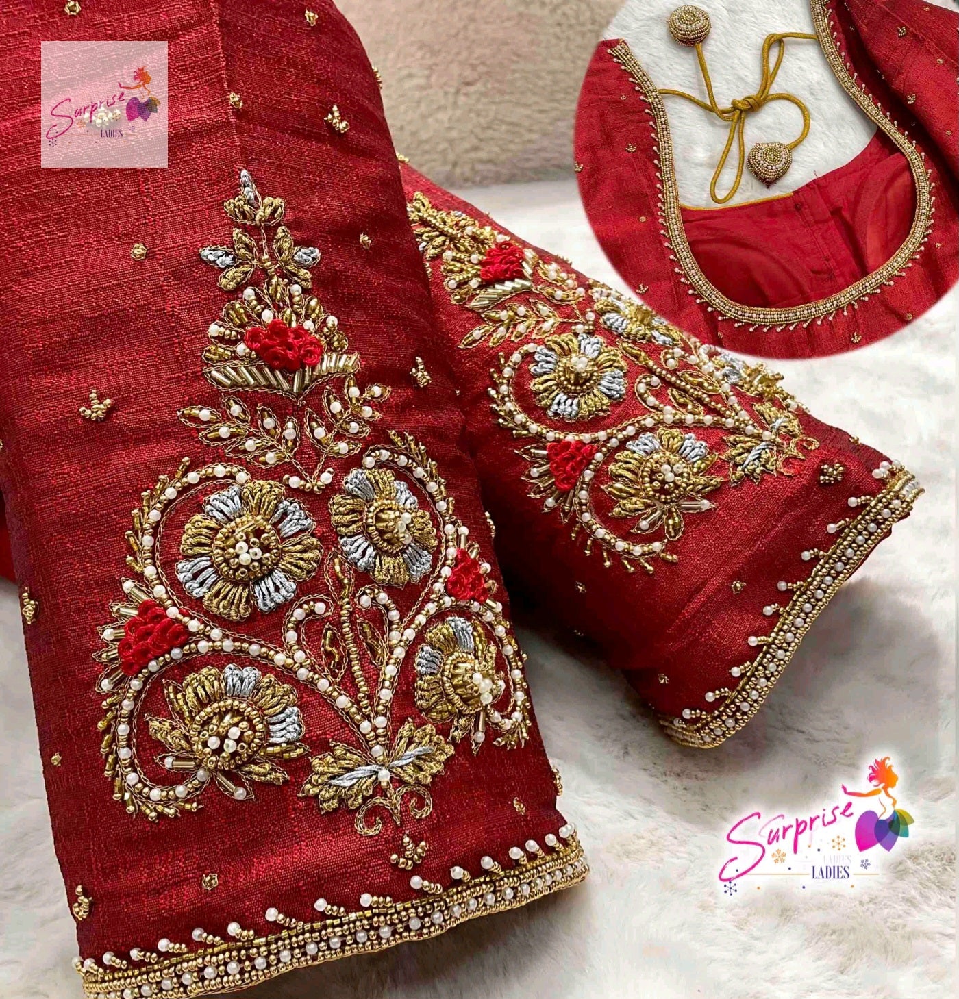 customize handwork Blouse