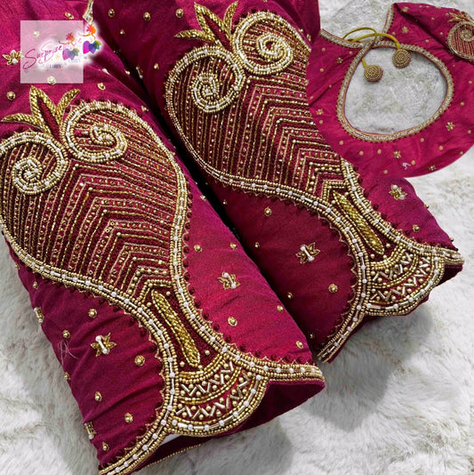 customize handwork Blouse