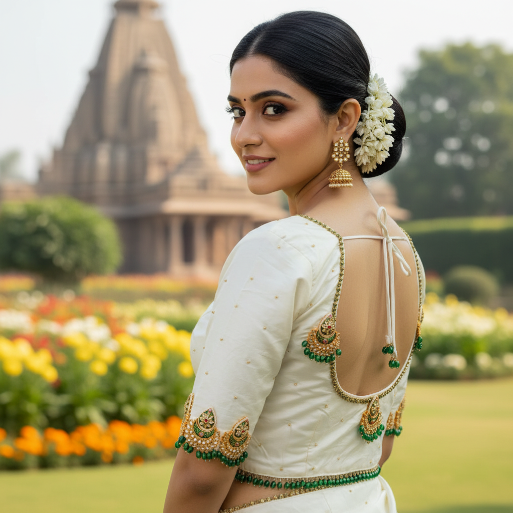 Premium Jewellery  handwork Blouse  36 size Standard