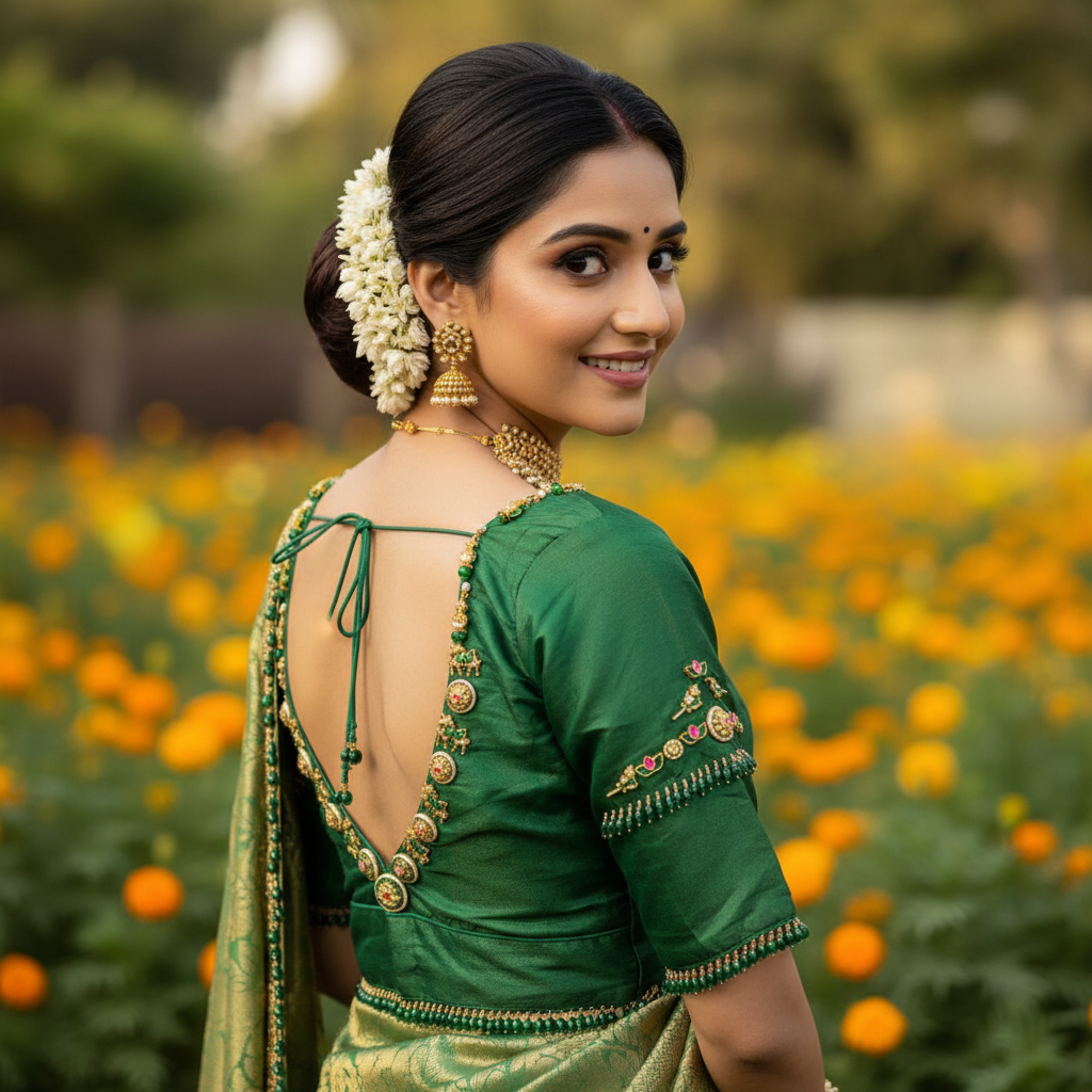 Premium Jewellery  handwork Blouse  36 size Standard