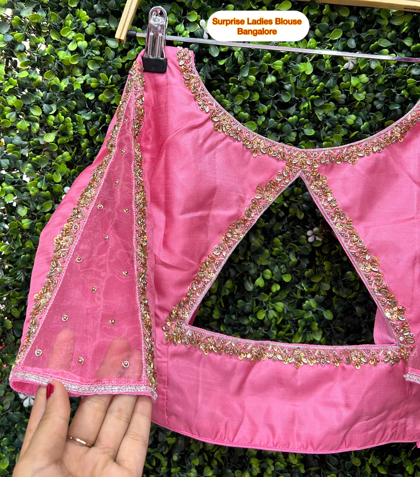 customize handwork Blouse