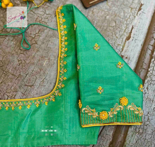 customize handwork Blouse