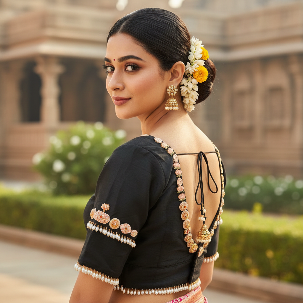 Premium Jewellery  handwork Blouse  36 size Standard