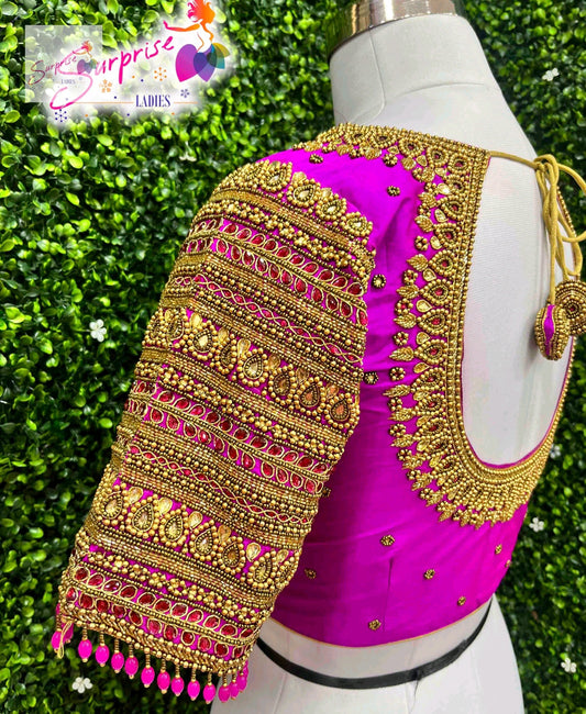 customize handwork Blouse