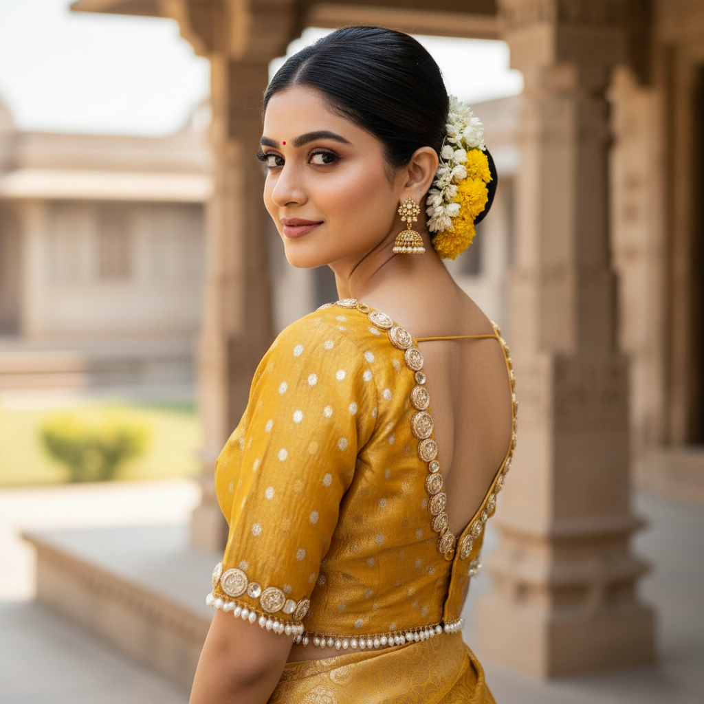 Premium Jewellery  handwork Blouse  36 size Standard