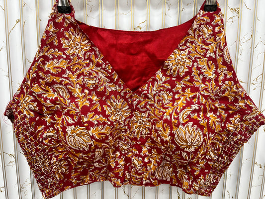 Akrak print Cotton Blouse