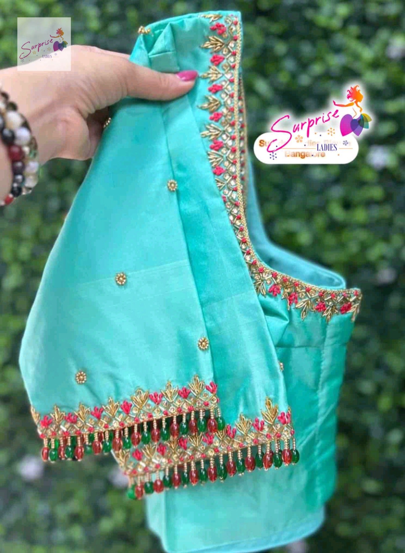 customize handwork Blouse