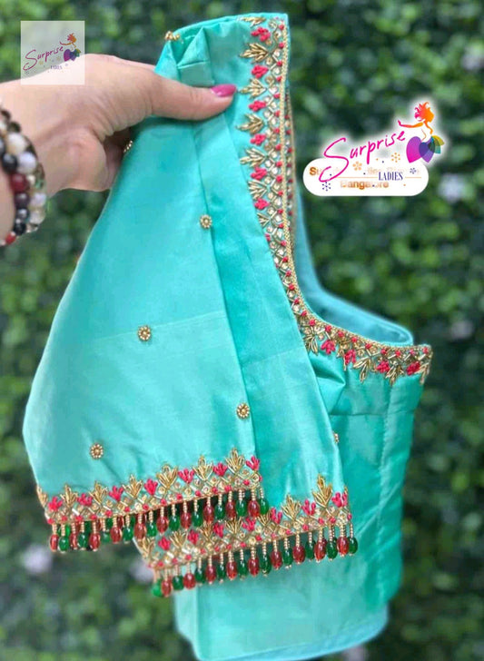 customize handwork Blouse
