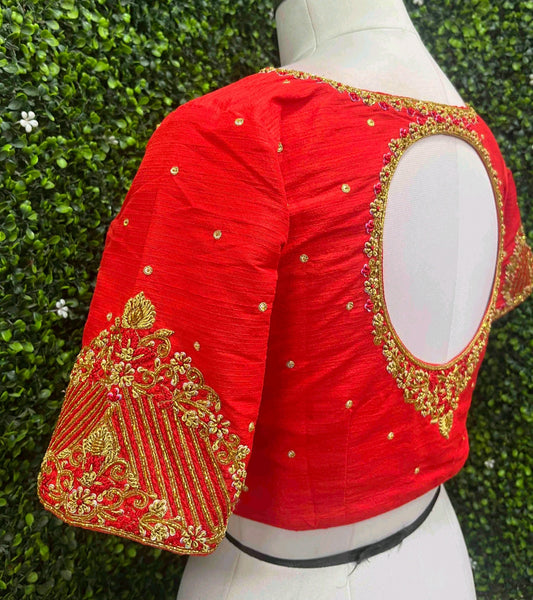 customize handwork Blouse