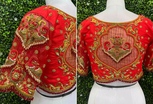 customize handwork Blouse